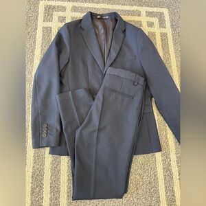 Zara - Boys  Navy Blue Suit